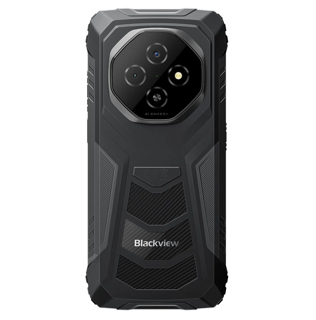 BLACKVIEW Rugged FORT1 LTE 6.56" BLACK,HD+ 1612x720,6+256GB,T615 Octa-Core 1.8GHz,8MP 16+2MP,NFC,10000mAh,Android 15
