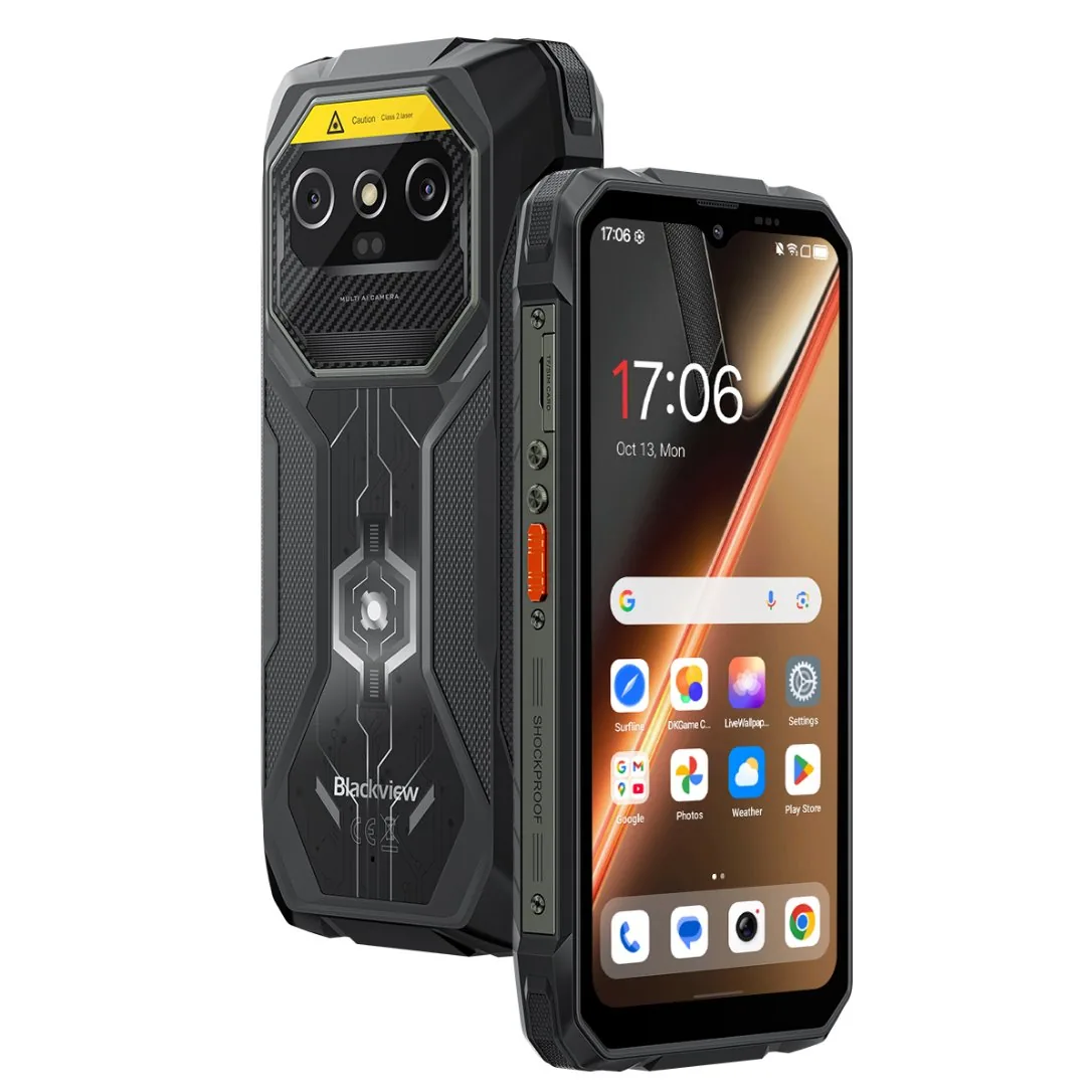 BLACKVIEW Rugged ROCK 1 Pro LTE 6.56" BLACK,HD+ 1612x720,8+256GB,G81 Octa-Core 2.0GHz,13MP 16+20MP,BARCODE,NFC,And16