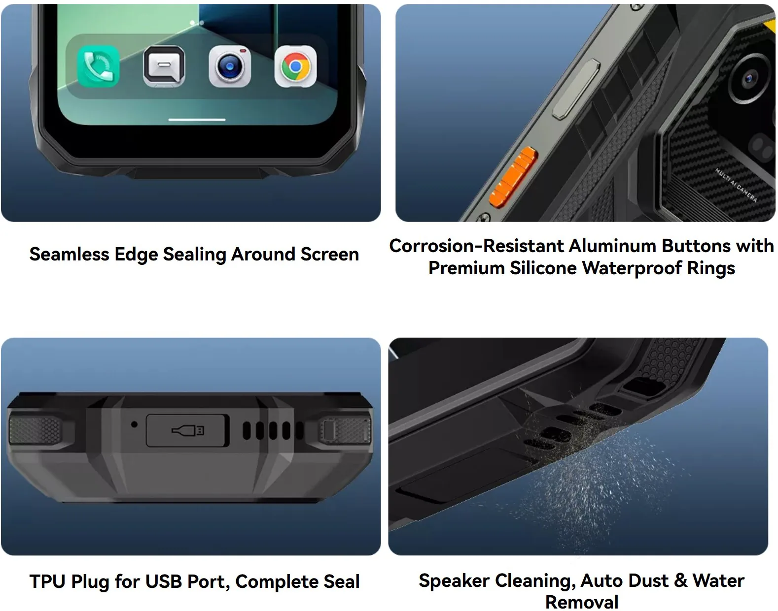 BLACKVIEW Rugged ROCK 1 Pro LTE 6.56" BLACK,HD+ 1612x720,8+256GB,G81 Octa-Core 2.0GHz,13MP 16+20MP,BARCODE,NFC,And16