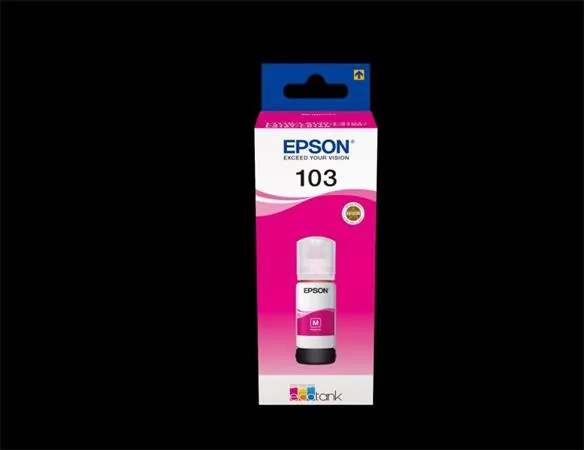 Epson 103 - 65 ml - purpurová - originální - doplnení inkoustu - pro Epson L1210, L3210, L3211, L3250, L3251, L3256, L3260, L3266; EcoTank L11050, L1250, L5396