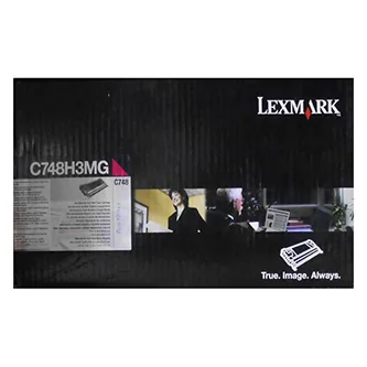 Lexmark originální toner C748H3MG, magenta, 10000str., C748, Lexmark C748de, C748dte, C748