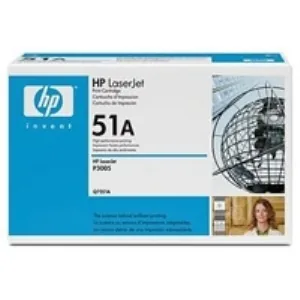 Tonerová cartridge HP, black, Q7551A - poškození obalu kategorie B (viz. popis)
