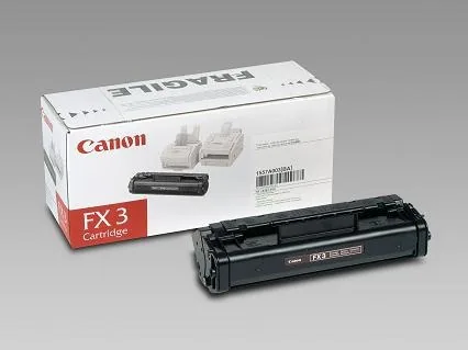 Tonerová cartridge Canon, black, FX3 - poškození obalu kategorie C (viz. popis)