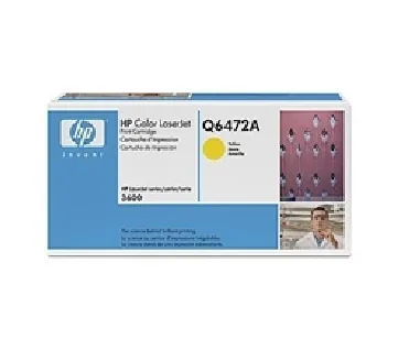 Tonerová cartridge HP, No. 502A, yellow, Q6472A - poškozený obal D (viz. popis)