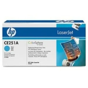 Tonerová cartridge HP, cyan, CE251A - poškození obalu E (viz. popis)