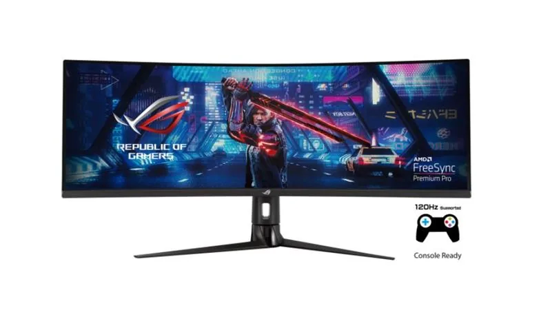 ASUS ROG STRIX XG49VQ 49" DFHD 144Hz (3840x1440) FreeSync2 HDR 4ms 450cd DP 2xHDMI Repro
