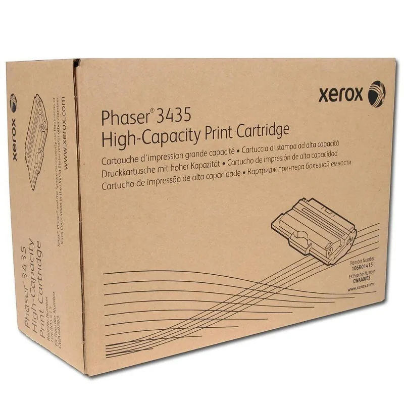 Toner Xerox Phaser 3435, black, 106R01415 - poškození obalu C (viz. popis)