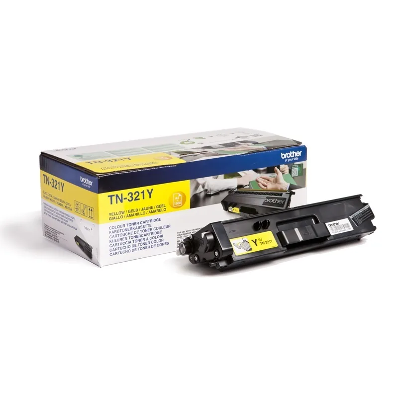Brother toner TN-321Y, yellow, 1500str., Brother HL-L8350CDW,HL-L9200CDWT,pošk. obal B (vi