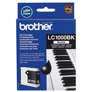 Inkoustová cartridge Brother, LC-1000BK - prošlá expirace (2022)
