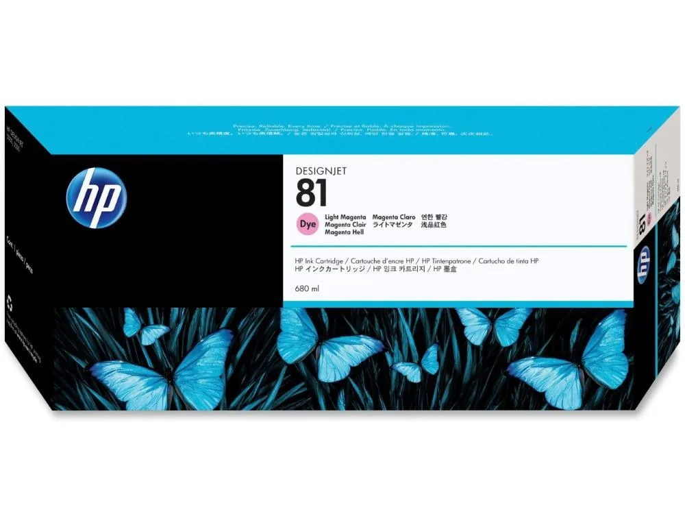 HP DesignJet 5000, PS, UV, 5500, PS, UV, C4935A- prošlá expirace (2015); obal B (viz. popi