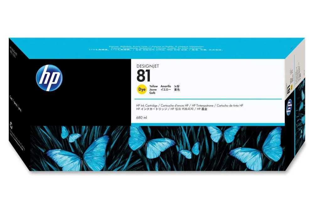 HP DesignJet 5000, PS, UV, 5500, PS, UV, C4933A, - prošlá expirace (2018); obal C (viz. po