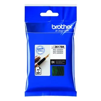 Brother originální ink LC-3617BK, black,- prošlá expirace (2019) - poškození obalu B