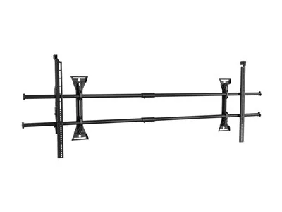 Chief Ultrawide Micro-Adjustable Wall Mount - For Displays 80-120"- Black - Montážní sada (úchyt) - extra velký - pro plochý panel - cerná - velikost obrazovky: 80"-120" - montáž na stenu
