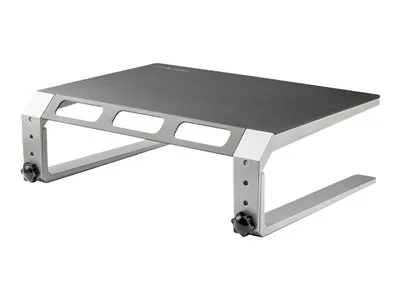 Startech Monitor Riser Stand - For up to 32" Monitor - Height Adjustable - Computer Monitor Riser - Steel and Aluminum (MONSTND) - Stojan - pro obrazovka - hliník, ocel - velikost obrazovky: 32" - na stůl